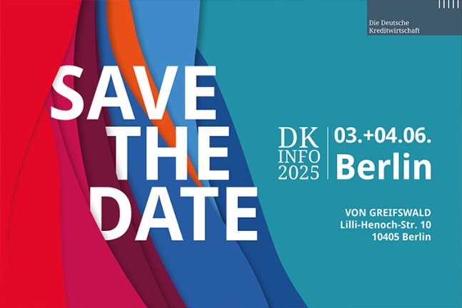 Save-the-Date-Grafik zur Veranstaltung DK Info 2025 in Berlin