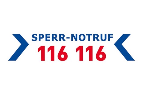 Logo Sperr-Notruf 116 116
